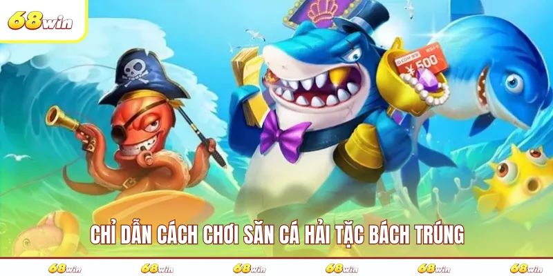 Chỉ dẫn cách chơi săn cá hải tặc bách trúng